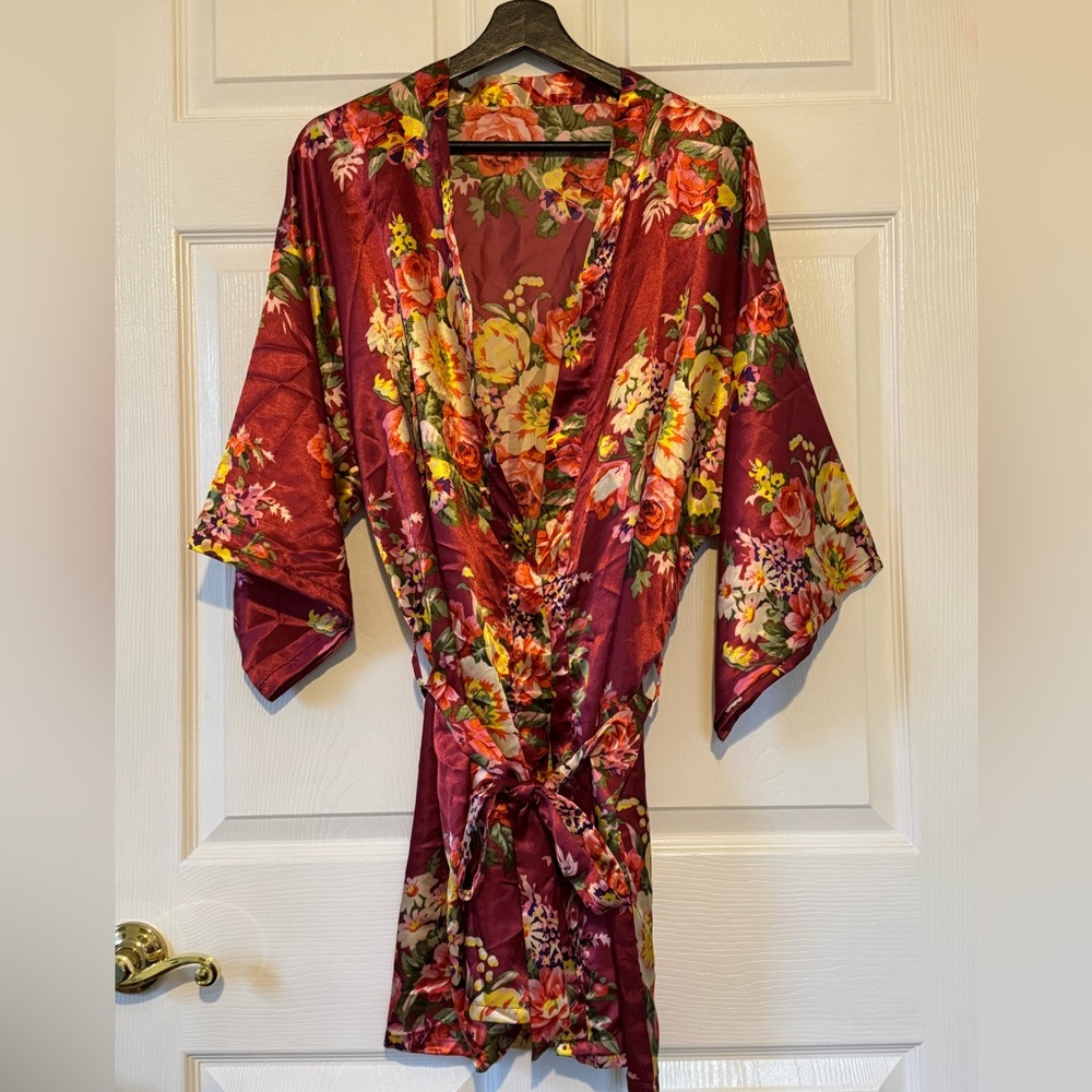 Floral Kimono Robe